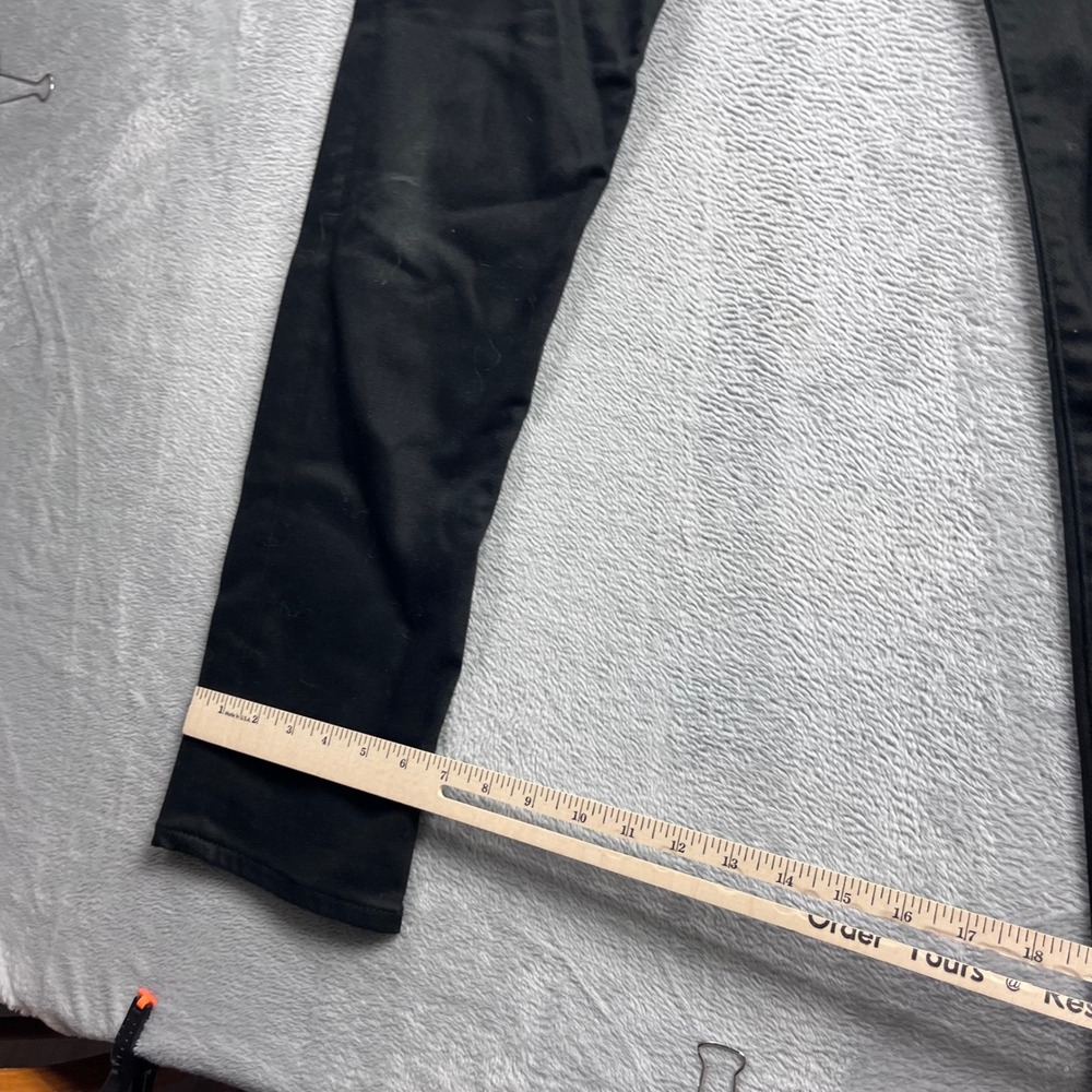 AG Adriano Goldschmied Tellis Modern Slim Black Jeans 30x30 1783DBBFPATM - Picture 8 of 12